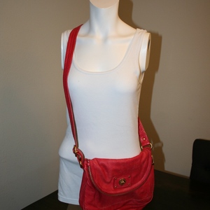 Authentic Marc by Marc Jacobs Crossbody Bag Red is being swapped online for free