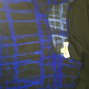Blue and Black Plaid Top is being swapped online for free