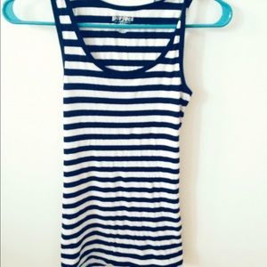 Black and White Striped Tank Top  is being swapped online for free