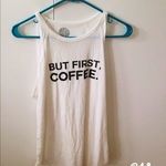 But First Coffee Tank Top  is being swapped online for free