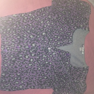 Purple Leopard Print Cardigan is being swapped online for free