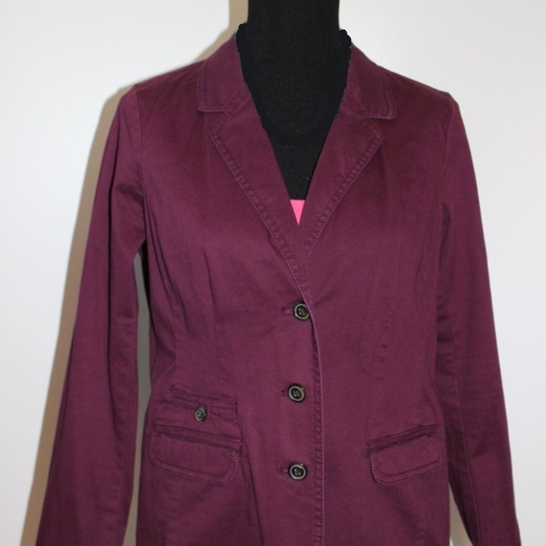 Small Purple Sonoma Blazer Jacket  is being swapped online for free