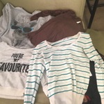 Sweater lot  is being swapped online for free
