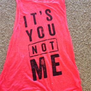 It's you not me muscle tee aeropostale is being swapped online for free