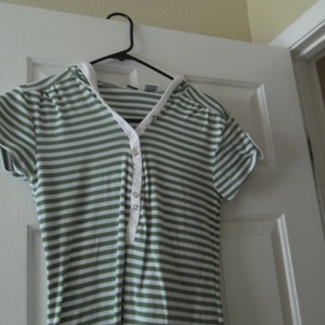 Green and White Striped Top is being swapped online for free