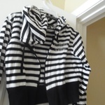 Black and White Stripes Hoodie is being swapped online for free