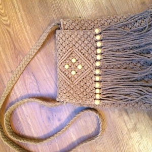 Brown Tassle Cross-body Purse is being swapped online for free