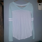 PINK by Victorias Secret Varsity Tee Sz S is being swapped online for free