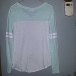 PINK by Victorias Secret Varsity Tee Sz S is being swapped online for free