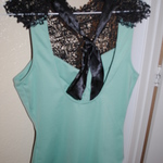 Black and Mint Top is being swapped online for free