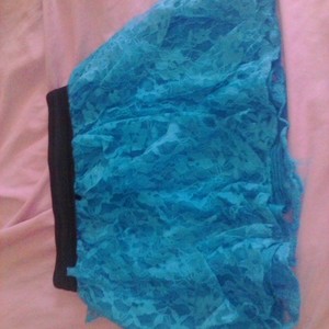 Greenish Blueish Skirt is being swapped online for free