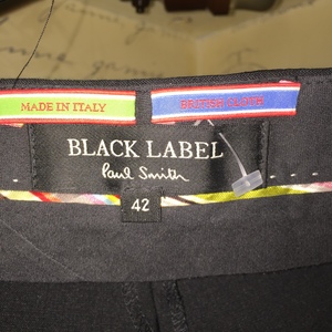 Beautiful Paul smith black label trousers  is being swapped online for free