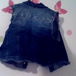 New Look jean jacket NO SLEEVES is being swapped online for free