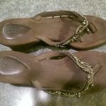 Apt 9 decorative flip flops, size 8.5 is being swapped online for free