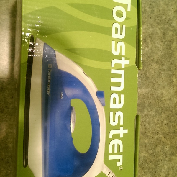 Toastmaster steam iron, practically new is being swapped online for free
