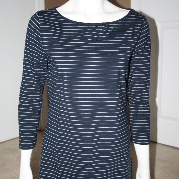H&M Silver Label Boat Neck 3/4 Sleeve Top Size L is being swapped online for free