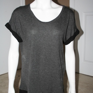 Tresics Sheer Detail Tee Size L  is being swapped online for free