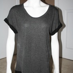 Tresics Sheer Detail Tee Size L  is being swapped online for free