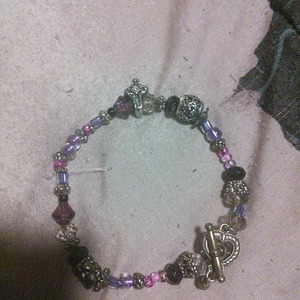 Handmade beaded bracelet is being swapped online for free