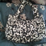 White Leopard Print Purse is being swapped online for free