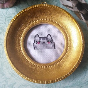 Mini Pusheen Cat Cross Stitch is being swapped online for free