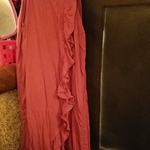 Cute Burnt Orange sctrappy dress is being swapped online for free