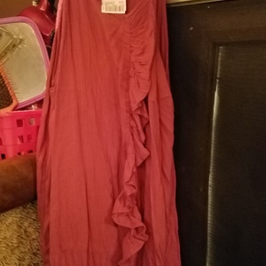 Cute Burnt Orange sctrappy dress is being swapped online for free