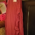 Cute Burnt Orange sctrappy dress is being swapped online for free