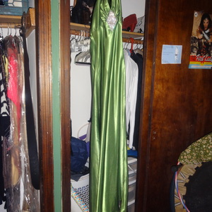 Green Hollywood Glamour Gown Dress 5/6 is being swapped online for free