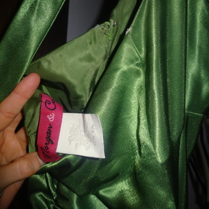 Green Hollywood Glamour Gown Dress 5/6 is being swapped online for free