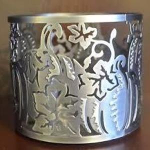 Bath & Body Works - 3 wick Pumpkin pewter candle holder  is being swapped online for free