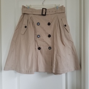 Modcloth Khaki Skirt (S or M -> see description for size info) is being swapped online for free