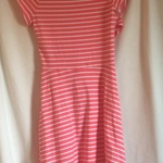 Peach/white summer dress  is being swapped online for free