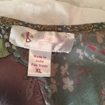 Patchwork tank top by blue sky size extra large is being swapped online for free