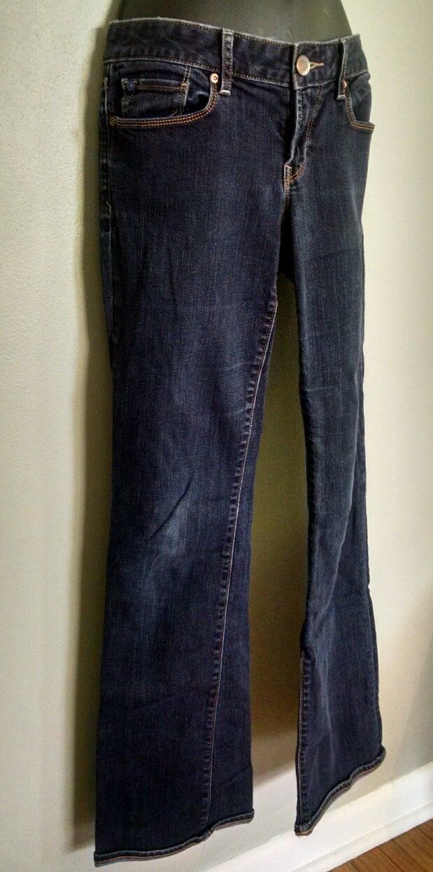Gap 1969 Sexy Boot Cut Jeans 27/4R EUC Dark Wash Available for Free ...