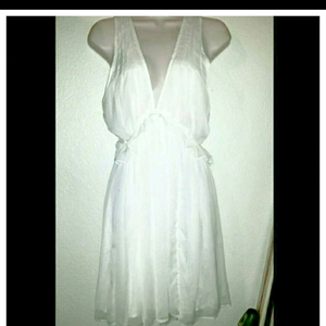 white free people dress is being swapped online for free