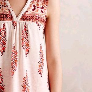 Anthropologie Tank top   is being swapped online for free