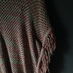 Multi colored poncho is being swapped online for free