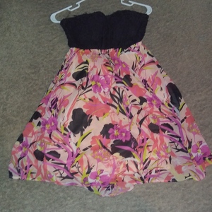 Black and Pink Floral Dress is being swapped online for free