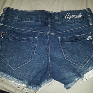 Cut off Denim Shorts Sz 1/2 is being swapped online for free