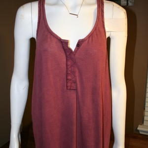 American Eagle Drapey Tank Top w/ Button Accent Size L is being swapped online for free