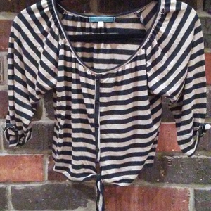 STRIPED CROP TOP is being swapped online for free