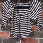 STRIPED CROP TOP is being swapped online for free