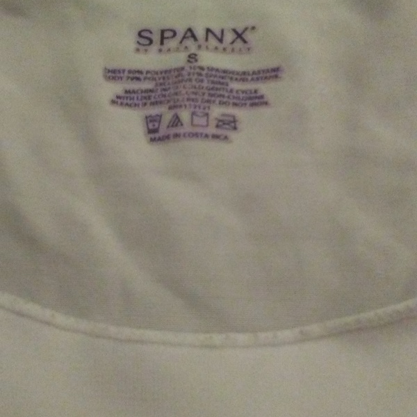 used white spanx tank is being swapped online for free