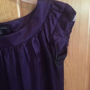 Banana Republic Purple Silk Dress XS is being swapped online for free