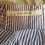 Zara Basic Purple Striped Sleeveless Dress Small is being swapped online for free