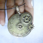 Steampunk necklace is being swapped online for free