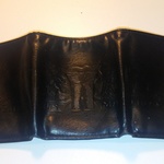 black leather wallet!!! is being swapped online for free