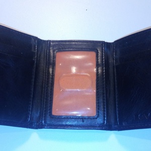 black leather wallet!!! is being swapped online for free