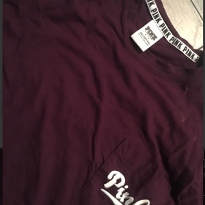 Vs pink long sleeve tee  is being swapped online for free